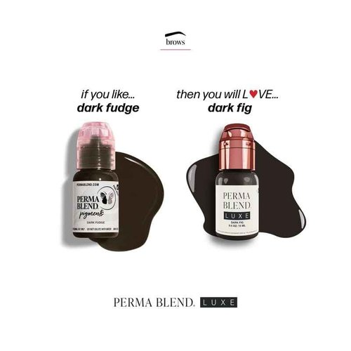 Perma Blend Cool Eyebrow Mini Set - Vegan PMU Tattoo Ink for Brows & Eyeliner - Microbalding Supplies for Permanent Makeup - Cool-Toned Pigment Kit for Cosmetic Tattoo Artists