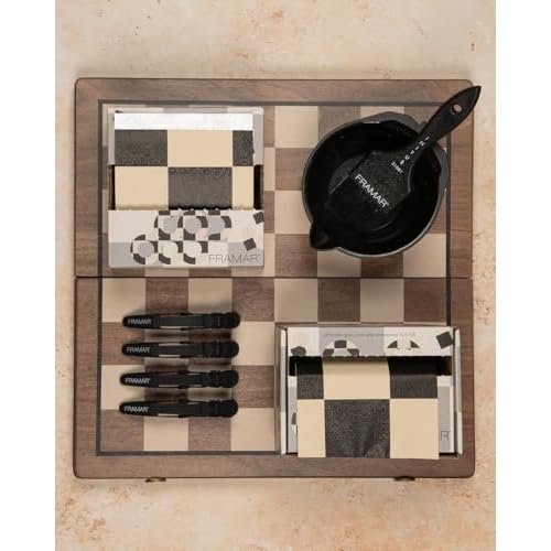 FRAMAR Checked Out Hair Foil ? Hair Foils For Highlighting, Pop Up Foil For Hair Highlighting, Salon Foils For Hair Highlighting Kit, Long Hair Foils For Bleach, Salon Foils For Hair Stylist ? 500