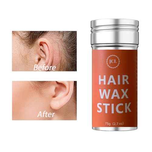 JCL Hair Wax Stick for Women, 1PC Wax Stick for Hair, 2.7 Oz Hair Stick Wax for Flyaways Slick Back Gel Non-greasy Wax Stick Pomade Stick for Fly Away & Frizz Hair