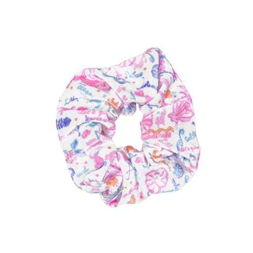 Lilly Pulitzer Self Care Kit, Spa Gift Set for Women with Spa Headband, 2 Face Wash Pads, 2 Wristbands, and Scrunchie (Summer Serenade)