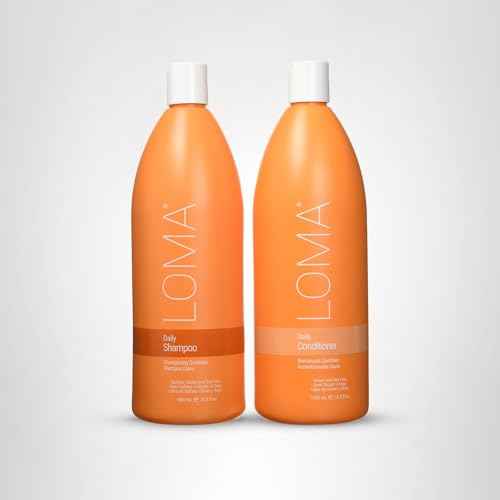 LOMA Daily Shampoo and Daily Conditioner (DUO PACK) 33 Ounce (Liter)