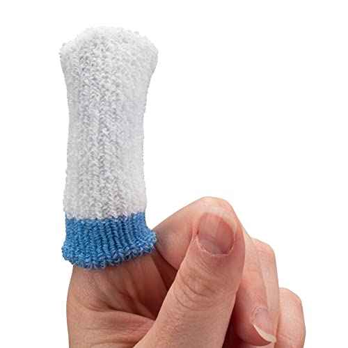 Practicon Tenders Pre-Toothbrush, 144 Individually Wrapped Pre-Toothbrushes, Assorted Colors Bulk Pack