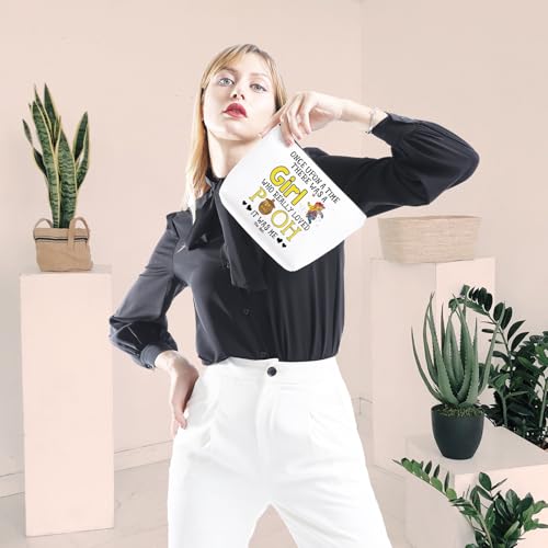 GJTIM Movie Inspired Bear Travel Bag Bear Accessories Bear Zipper Pouch for Bear Lovers (Loved P)