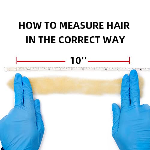 Afro Kinky Bulk Human Hair for Draedlock Extensions, Repair Locs, Twists and Braids 10 Inch Pack of 3, #613 Blonde