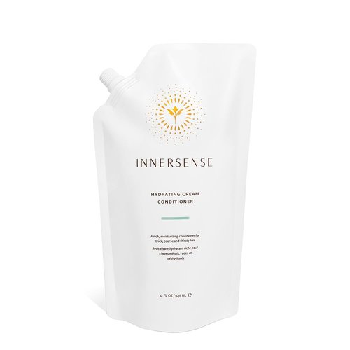 INNERSENSE Organic Beauty - Natural Hydrating Cream Conditioner | Non-Toxic, Cruelty-Free, Clean Haircare (32 oz Refill Pouch)
