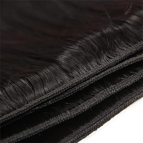 12A Human Hair Bundles 18 20 22 Inch Straight Bundles Human Hair 100% Brazilian Hair Extensions Quick Weave Raw Natural Black