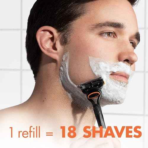 Gillette Fusion5 Power Razor Blades for Men, 5-Blade Razor Refills, 8 Count