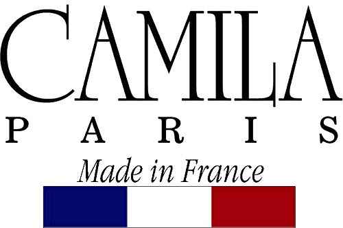 Camila Paris Onyx Pearl Tokyo French Hair Side Comb 6 Piece Handmade Small, French Twist Decorative Hair Combs, Strong Hold Hair Comb Clips for Women, Styling Girls Hair Accessories, Made in France
