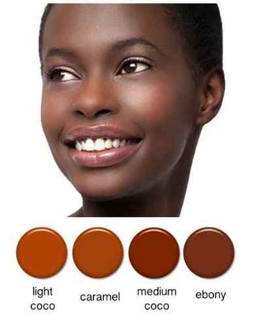 Art of Air DARK Complexion Professional Airbrush Cosmetic Makeup System / 4pc Foundation Set with Blush, Bronzer, Shimmer and Primer Makeup Airbrush Kit