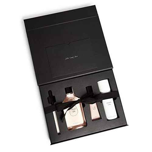 HATCH Mama Must Haves Kit - Belly Oil, Nipple + Lip Rescue Balm, and Down Girl Soothing Leg + Foot Relief - 3 Piece Set - Maternity Essentials