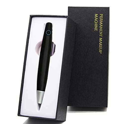 Wireless Permanent Eyebrow Makeup Pen Professional Rechargeable Rotary Machine Device With 10PCS Needles For Eyebrows,Eyeliners, Lips