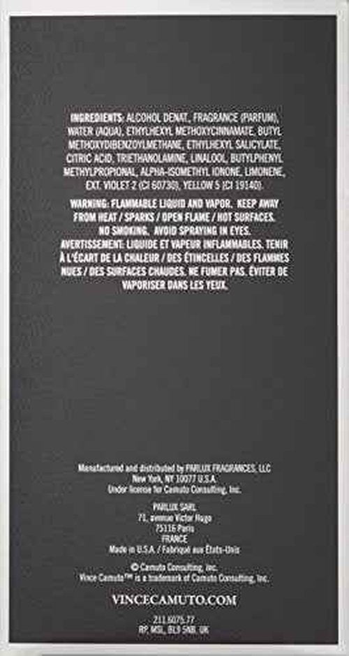 Vince Camuto Eau de Toilette Spray Cologne for Men, 3.4 Fl Oz