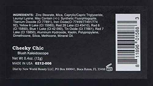 MĒTIER Blush Kaleidoscope, 4 Color Collection – Velvety Texture, High Pigment Payoff & Blendable Formula – Buildable, Long-Lasting Color for a Soft, Radiant Finish (Cheeky Chic)