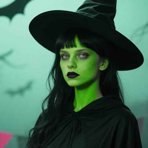 MEICOLY Light Green Face Body Paint for SFX Witch Cosplay Halloween Makeup,Elphaba Green Face Paint,Face Painting for Adults Kids,Hunting Hulk Gamora Body Paint,St Patricks Day Accessories