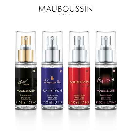 Mauboussin - Body Mist Set Premium 4x50ml (4x1.7 Fl Oz) : Elixir Pour Elle, Promise Me, In Red & My Twist Body Mists