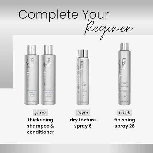 Kenra Platinum Dry Texture Spray 6 | Texture Defining Styler | Increases Texture & Fullness | Absorbs Oils & Impurities | Ultra-Lightweight, Non-Drying Formulation | All Hair Types