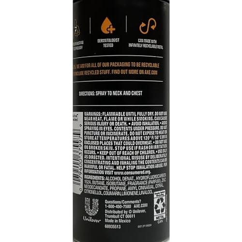 Axe Deodorant Bodyspray Dark Temptation (3 Pack)