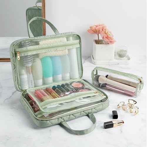 Conair Travel Toiletry Bag - Makeup Bag - Cosmetic Bag -Travel Makeup Bag