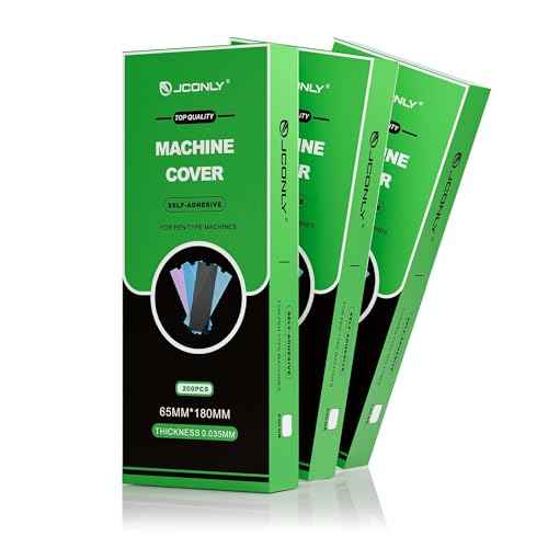 Large Size Tattoo Machine Covers, 200Pcs Sealable Tattoo Pen Sleeves Machine Bags 2.5" x 7.1" Pen Covers, Disposable Cartridge Tattoo Machine Bags XL,4 Colors(BLUE)