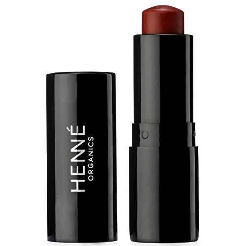 Henn? Organics Luxury Lip Tint - Moisturizing, Sheer Natural Color - Intrigue (Brick Red)