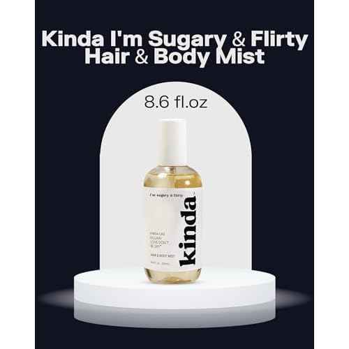 PB ParfumsBelcam KINDA I¡¯m Sugary & Flirty Hair & Body Mist ? Our Version of Kilian Love Don¡¯t Be Shy ? Sweet Creamy Floral Scent with Neroli, Bergamot & Orange Blossom, Long-Lasting Mist, 8.6 fl.oz