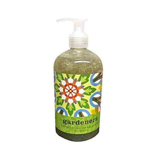 Greenwich Bay GARDENERS Exfoliating Hand Scrub - Enriched with Shea Butter, Cocoa Butter, Botanical Oils & Extracts and Blended with Loofah & Apricot Seed -No PARABENS- American Made-16 Oz.