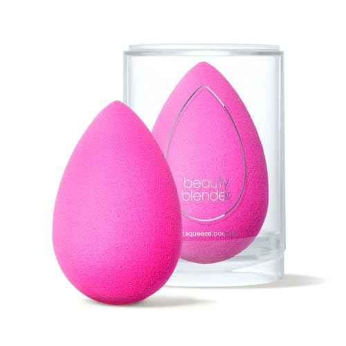 Beautyblender¢ç | Original Pink Beauty Blender Makeup Sponge, Super-Soft Foam Easily Blends Foundations, Powders & Creams, Made in USA, Reusable, Washable, Streak Free Application, Vegan, Cruelty Free