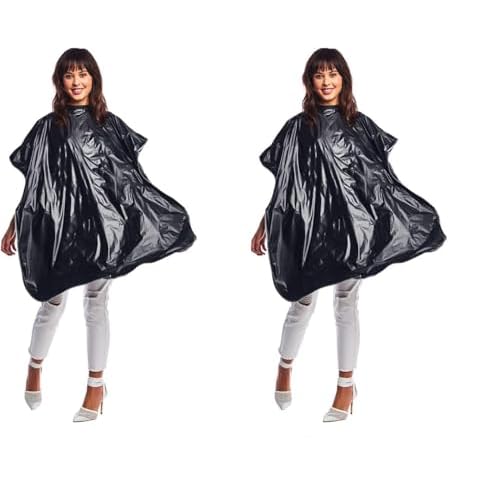 Betty Dain Lustre Shampoo Cape, Waterproof, Stain Resistant Vinyl
