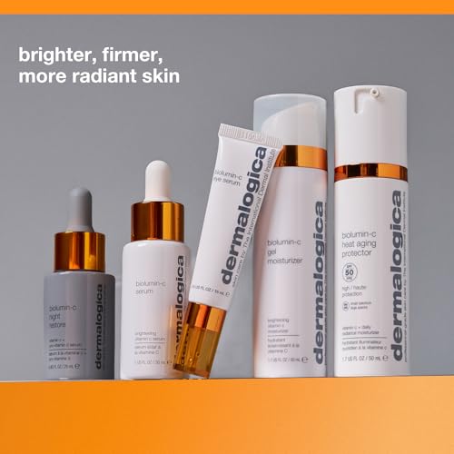 Dermalogica Biolumin-C Eye Serum with Vitamin C, Brightens Eye Area, Reduces Appearance of Fine Lines and Wrinkles For Smooth Skin, 0.5 fl oz
