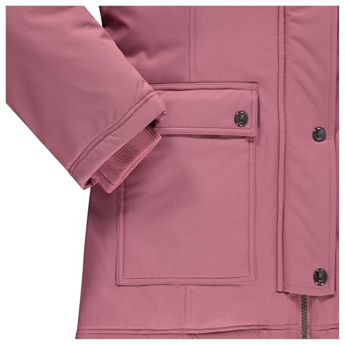 Juicy Couture Girls Coat, Faux Fur Hooded Winter Jacket, Warm Padded Parka Hoodie, Kids Heavyweight Winter Coat
