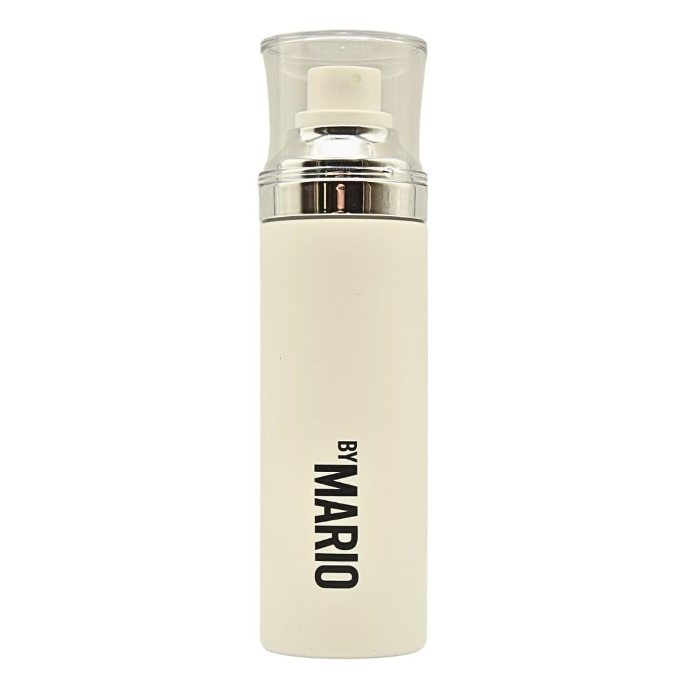 MAKEUP BY MARIO SurrealSkin 16HR Soft Setting Spray, Alcohol-Free, Hydrating Mist for Natural, Long-Lasting Makeup, with Hyaluronic Acid & Vitamin C, 3.38oz