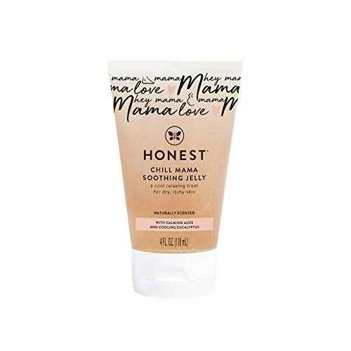 The Honest Company Honest Mama Chill Mama Soothing Jelly Cooling Formula for Itchy Dry Growing Belly Aloe and Eucalyptus Infused 4 fl oz