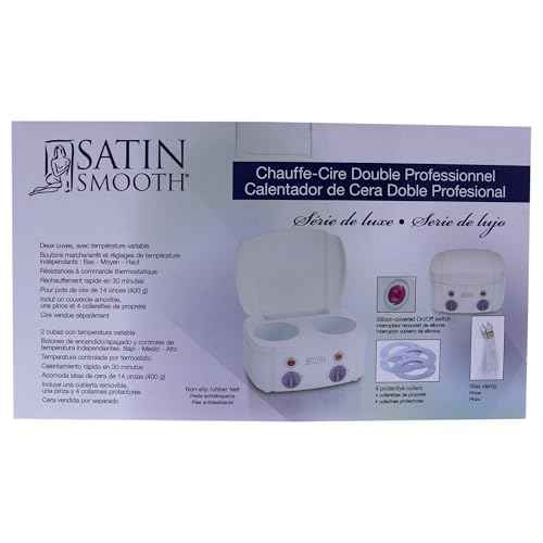 SATIN SMOOTH Double Wax Warmer for Hair Removal
