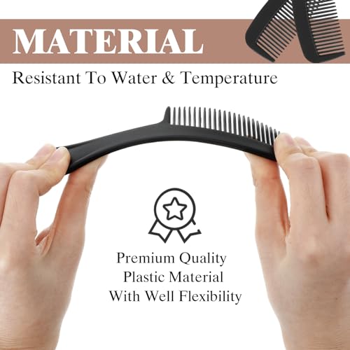 Layhit 150 Pack Bulk Hair Combs Individually Wrapped Plastic Hair Comb Set Christmas Boxes Gifts Travel Pocket Sturdy for Women, Kids, Men, Homeless, Shelter, Nursing, Hotel, Home, Charity Church