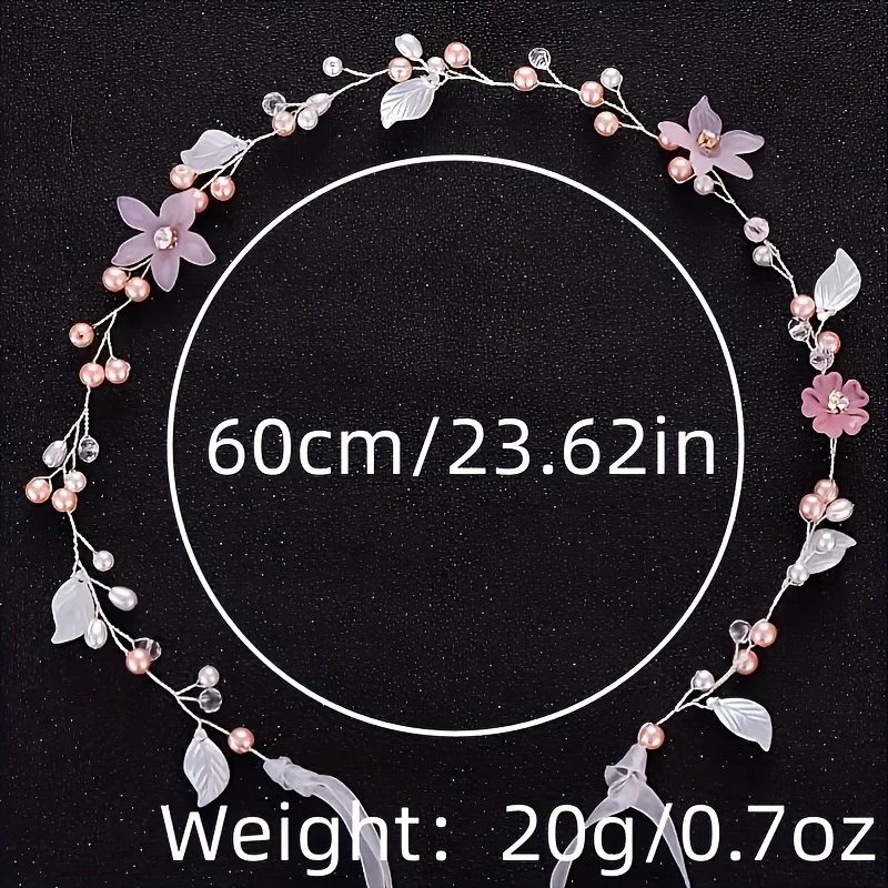 Crystal Leaf Rhinestone Hair Vine Headband