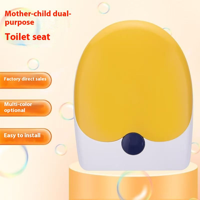 Dual-Purpose Toilet Lid Cover Thickened Modern Bathroom Storage