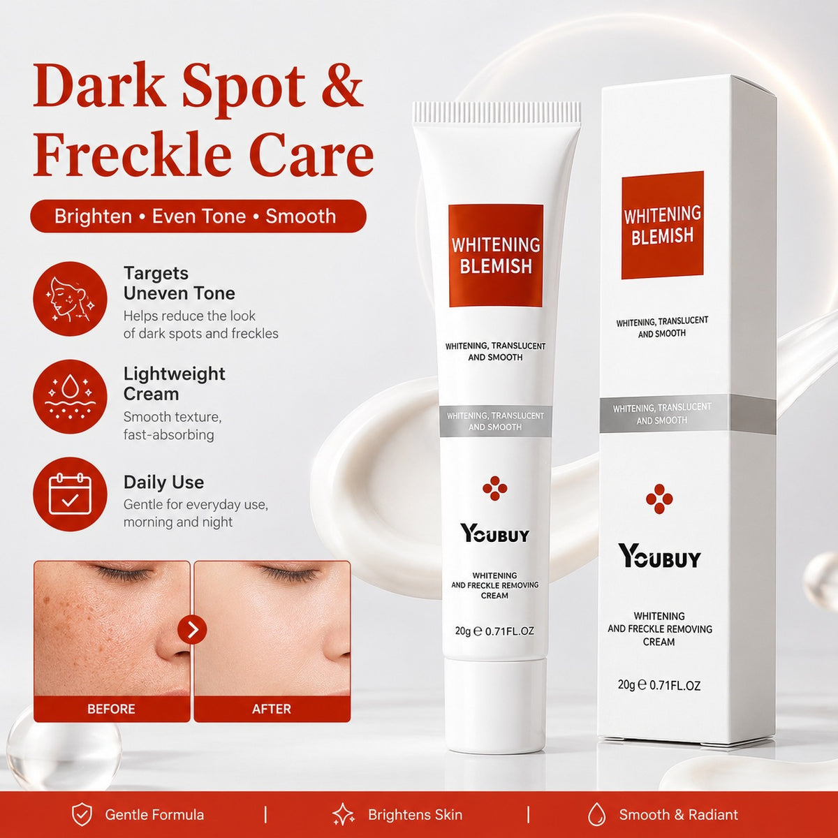 Brightening And Lightening Face Cream To Reduce Melanin