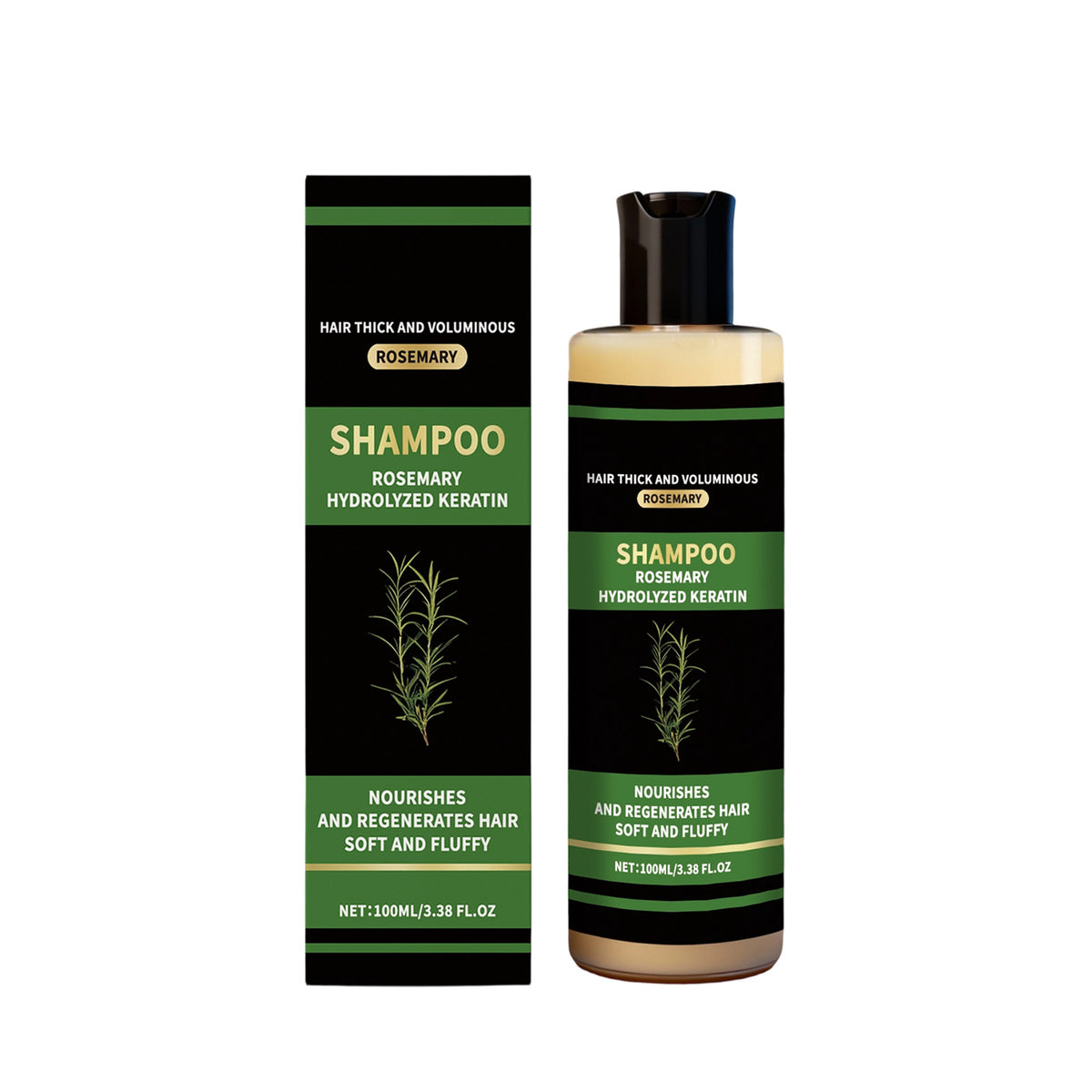 Keratin Moisturizing Shampoo for Voluminous Hair - 100ml