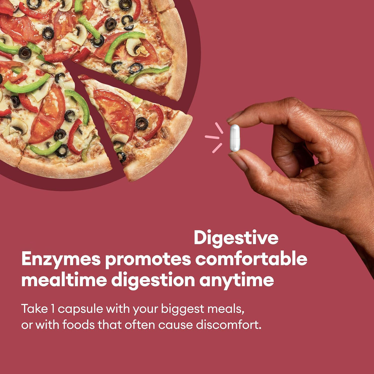 Digestive Enzyme Probiotic Capsules - 60 Tablets