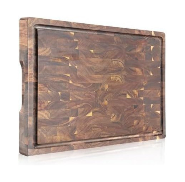 Wooden Baby Food Cutting Board - Multi-Size Rectangular Kitchen Storage