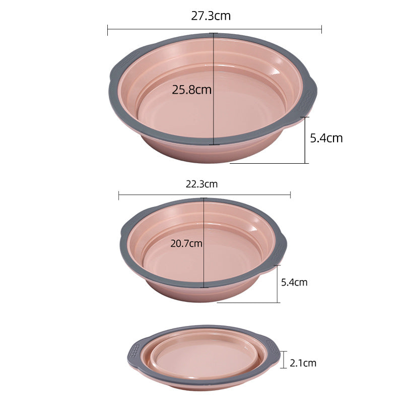 Silicone Cake Mold Set - Non-Stick Baking Mold for Cakes, Round, Multiple Sizes