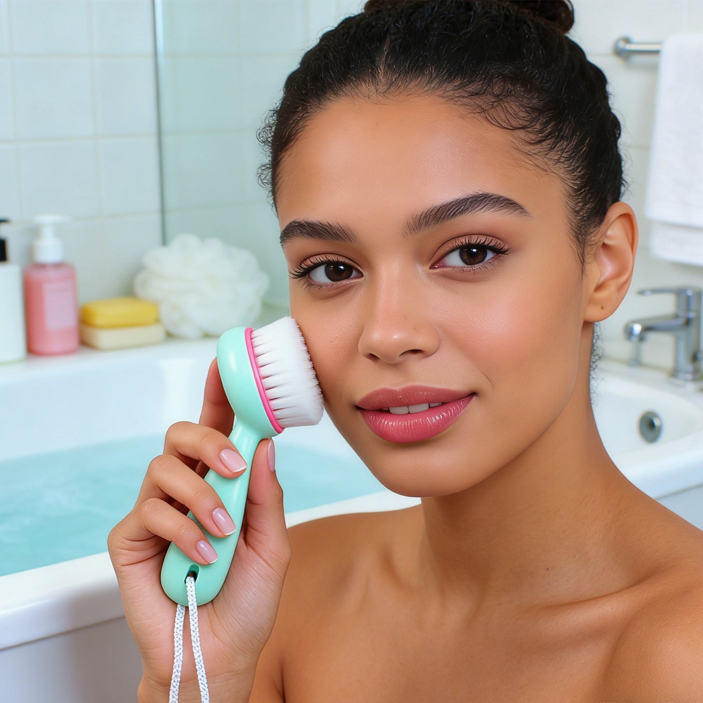 Makeup Face Brush - Random Color Options