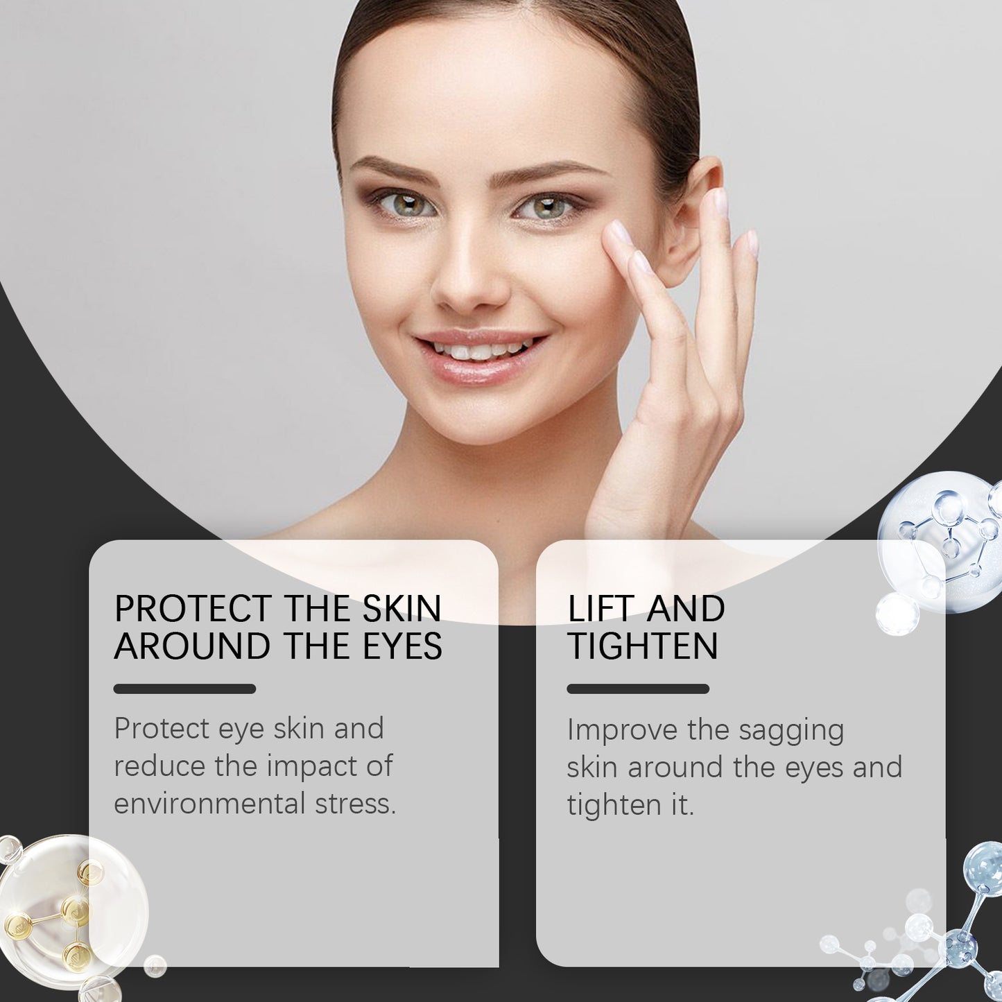 Niacinamide Firming Eye Cream for Fine Lines & Hydration - Multiple Sizes