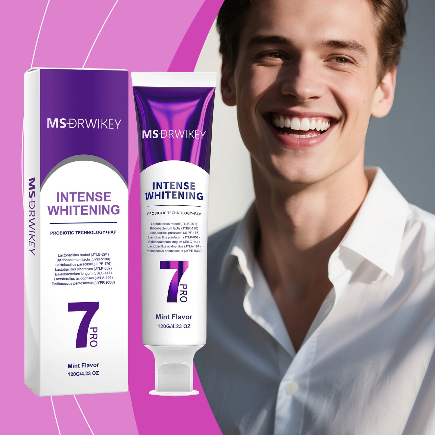 Deep Whitening Toothpaste 120g | Brighten Smile, Fresh Breath