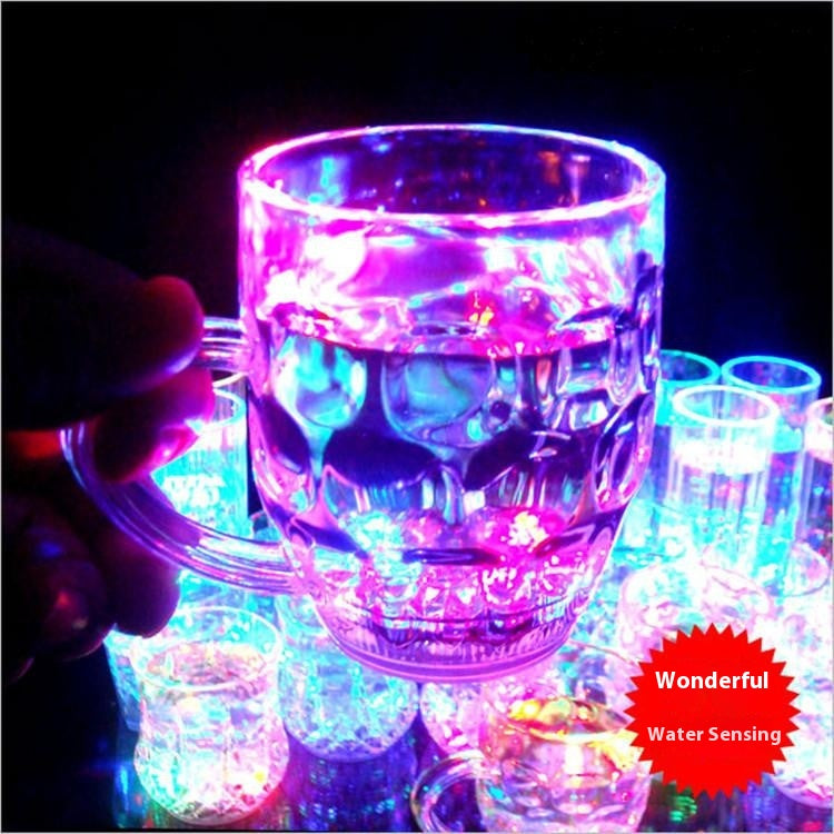 Colorful Luminous Drinkware with Built-in Lighting for Parties and Events - 12oz