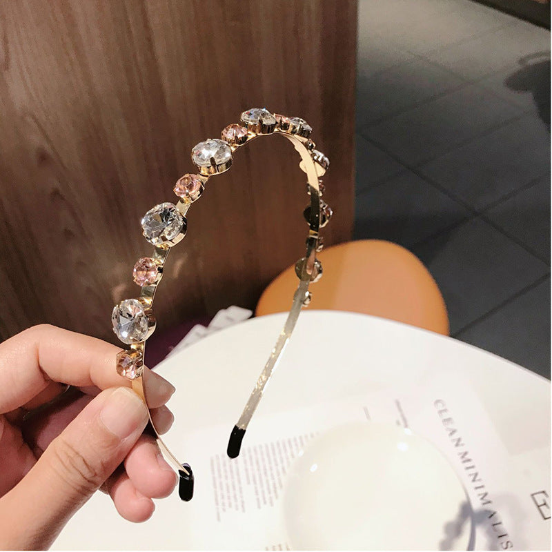 Crystal Rhinestone Headband Women's Hair Accessory