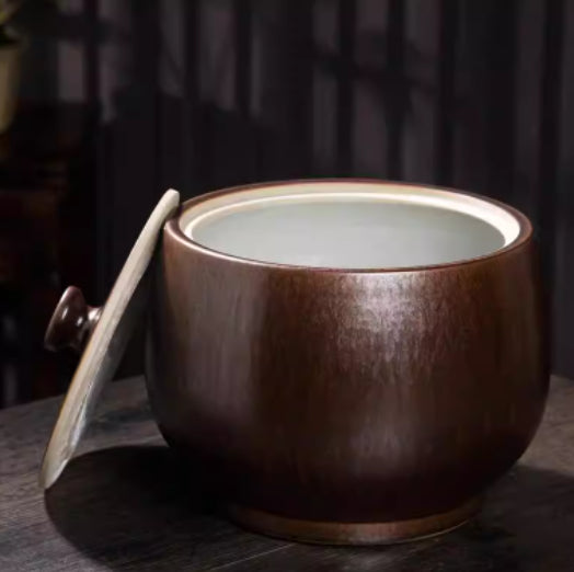 Ceramic Airtight Rice and Flour Storage Jar - Thickened Capacity Options