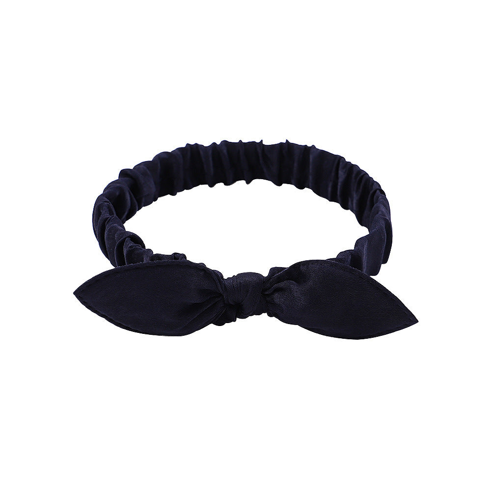 All-Match Satin Headband with Wide Side Hair Accessory - Multiple Colors