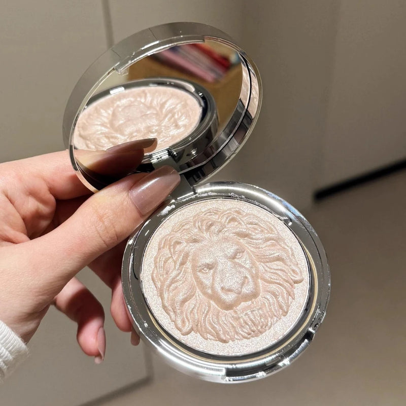 Portable Glitter Grooming Powder for Skin Tone & Facial Contour Makeup