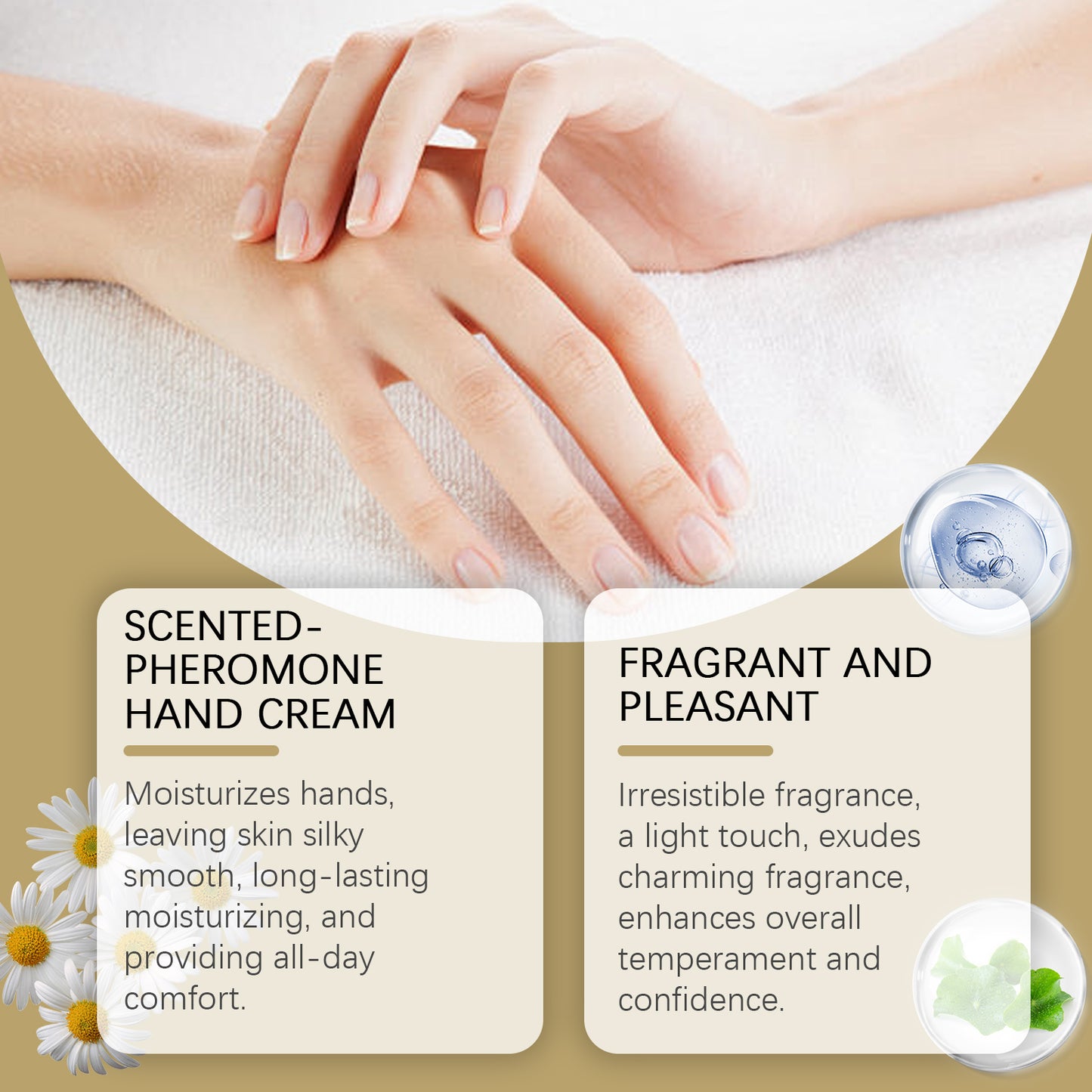 Moisturizing Hand Cream with Panthenol - 55ml Hydrating Skin Repair